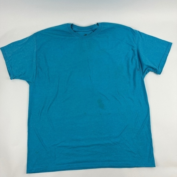 Hanes Cool Dri Tshirt Mens XL Blue - Picture 1 of 9